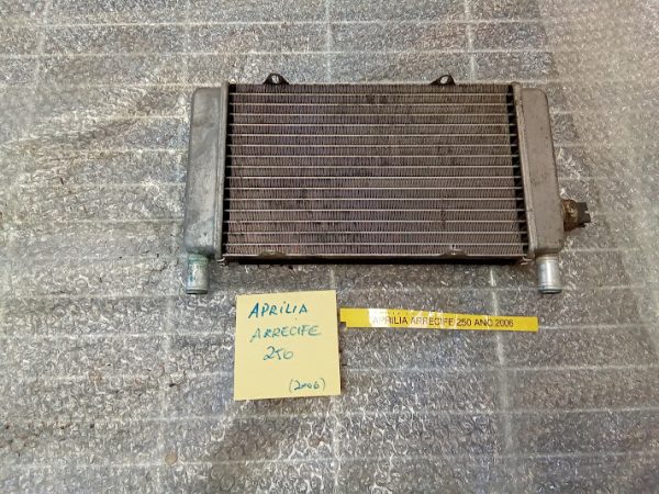 radiador agua aprilia arrecife 250