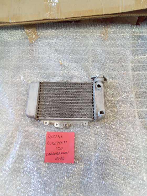 Radiador Suzuki Burgman 150 carburacion