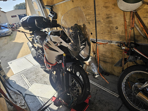 ktm 1090 adventure a2 siniestrada