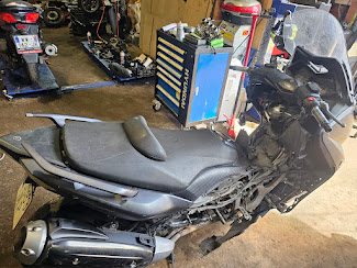 YAMAHA TMAX 530 MOTOR ROTO