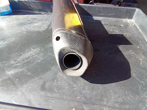 silencioso escape akrapovic yamaha xmax 125