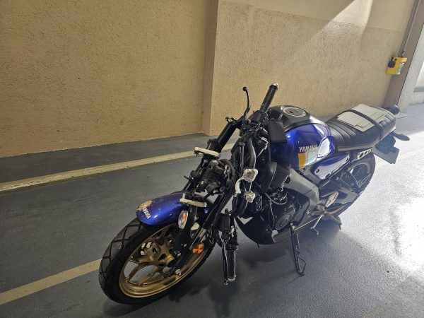 Motor yamaha xsr 125